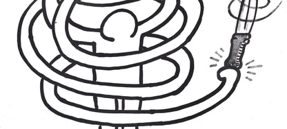 Keith Haring, Composition, Against All Odds, Lithograph