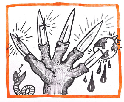 Keith Haring, Composition, Against All Odds, Lithograph