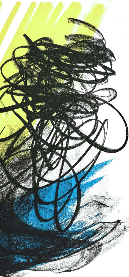 Hans Hartung, L Diffr-2, San Lazzaro Et Ses Amis, Xxe Sicle, Lithograph