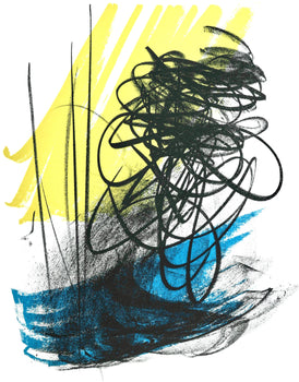 Hans Hartung, L Diffr-2, San Lazzaro Et Ses Amis, Xxe Sicle, Lithograph