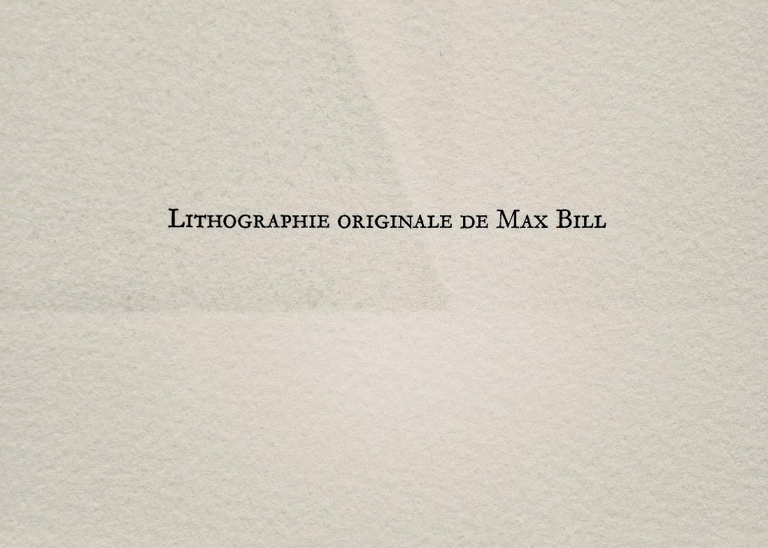 Max Bill, Prisma, San Lazzaro Et Ses Amis, Xxe Sicle, Lithograph