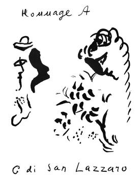 Marc Chagall, Hommage G. Di San Lazzaro, San Lazzaro Et Ses Amis, Xxe Sicle, Lithograph