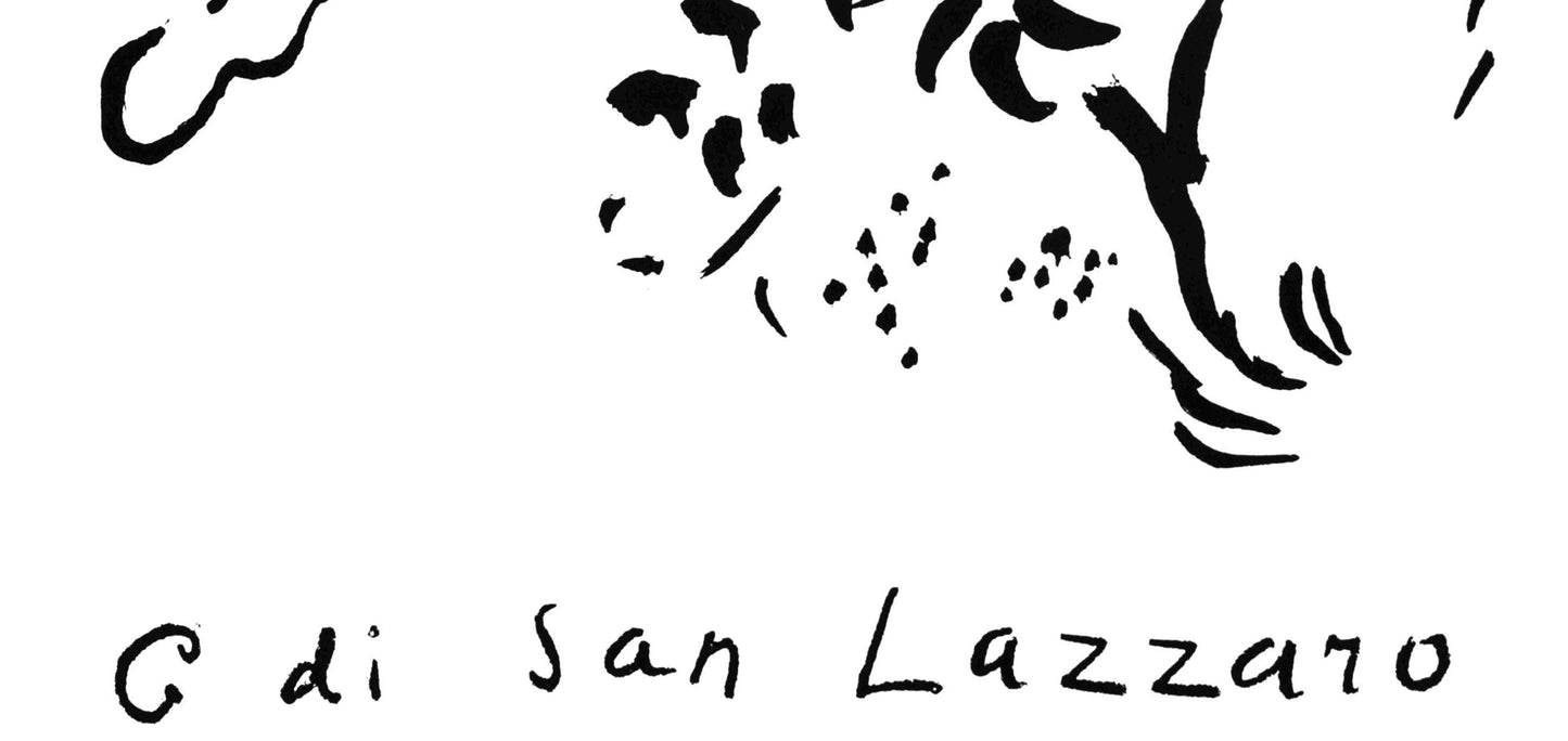 Marc Chagall, Hommage G. Di San Lazzaro, San Lazzaro Et Ses Amis, Xxe Sicle, Lithograph