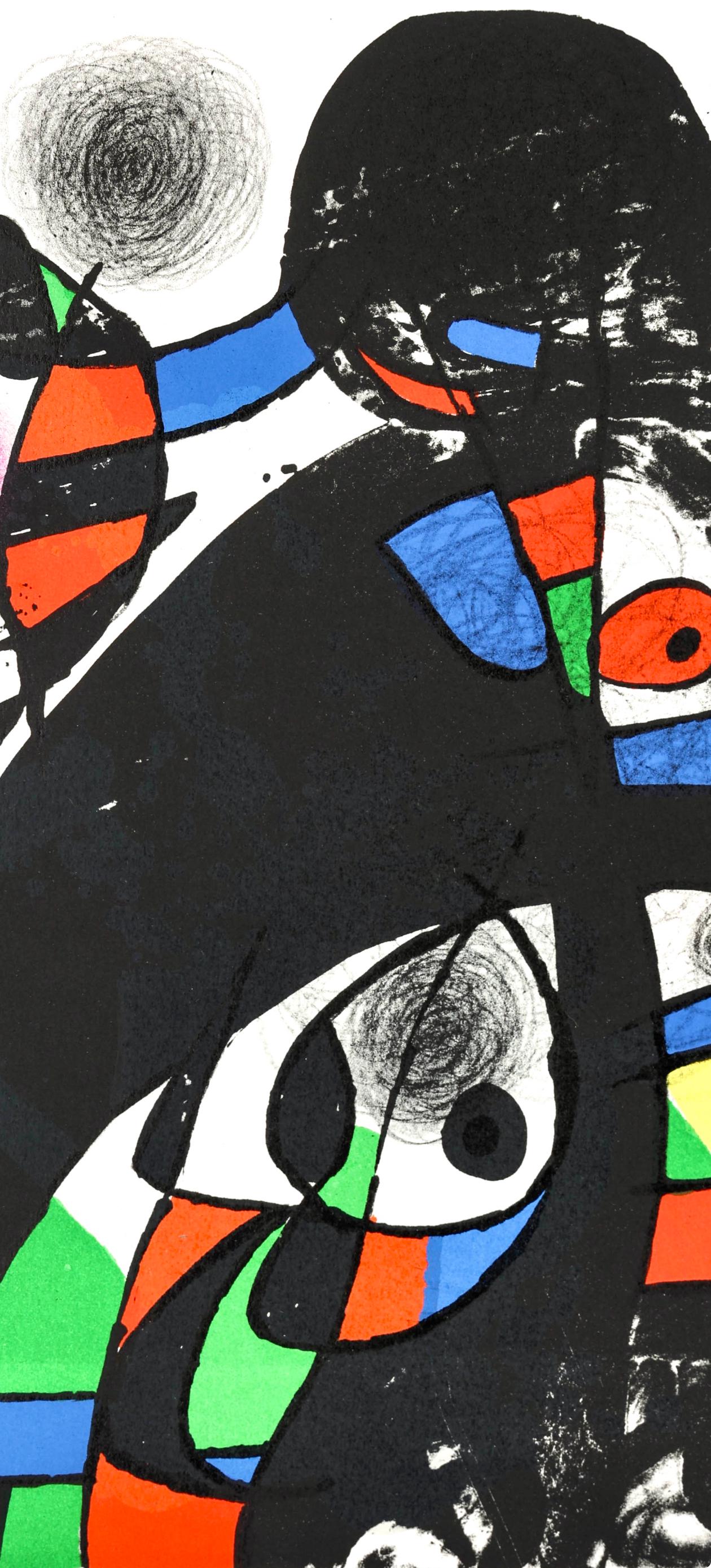 Joan Mir, Composition (Cramer 202; Mourlot 1080), San Lazzaro Et Ses Amis, Xxe Sicle, Lithograph