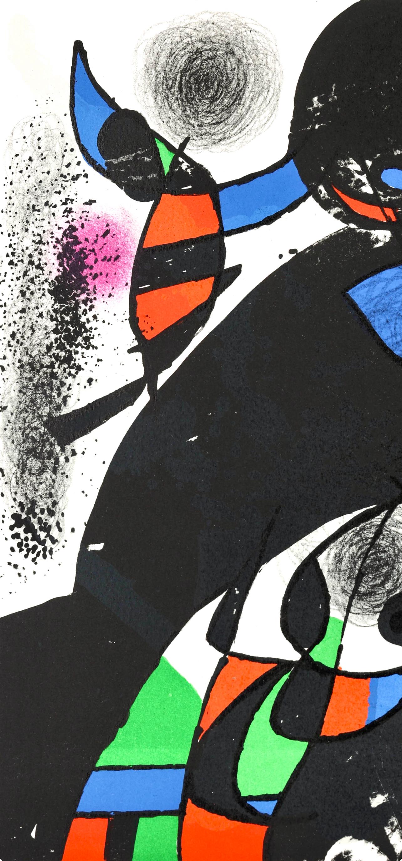 Joan Mir, Composition (Cramer 202; Mourlot 1080), San Lazzaro Et Ses Amis, Xxe Sicle, Lithograph