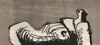 Henry Moore, Reclining Figure (Cramer 366), San Lazzaro Et Ses Amis, Xxe Sicle, Lithograph