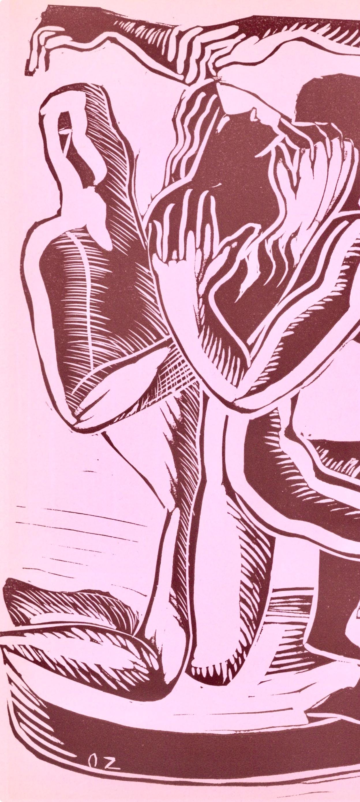 Ossip Zadkine, Composition, Socit Internationale D'Art Xxe Sicle, Linocut