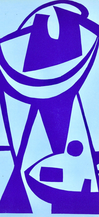 Jean Hlion, Composition, Socit Internationale D'Art Xxe Sicle, Linocut