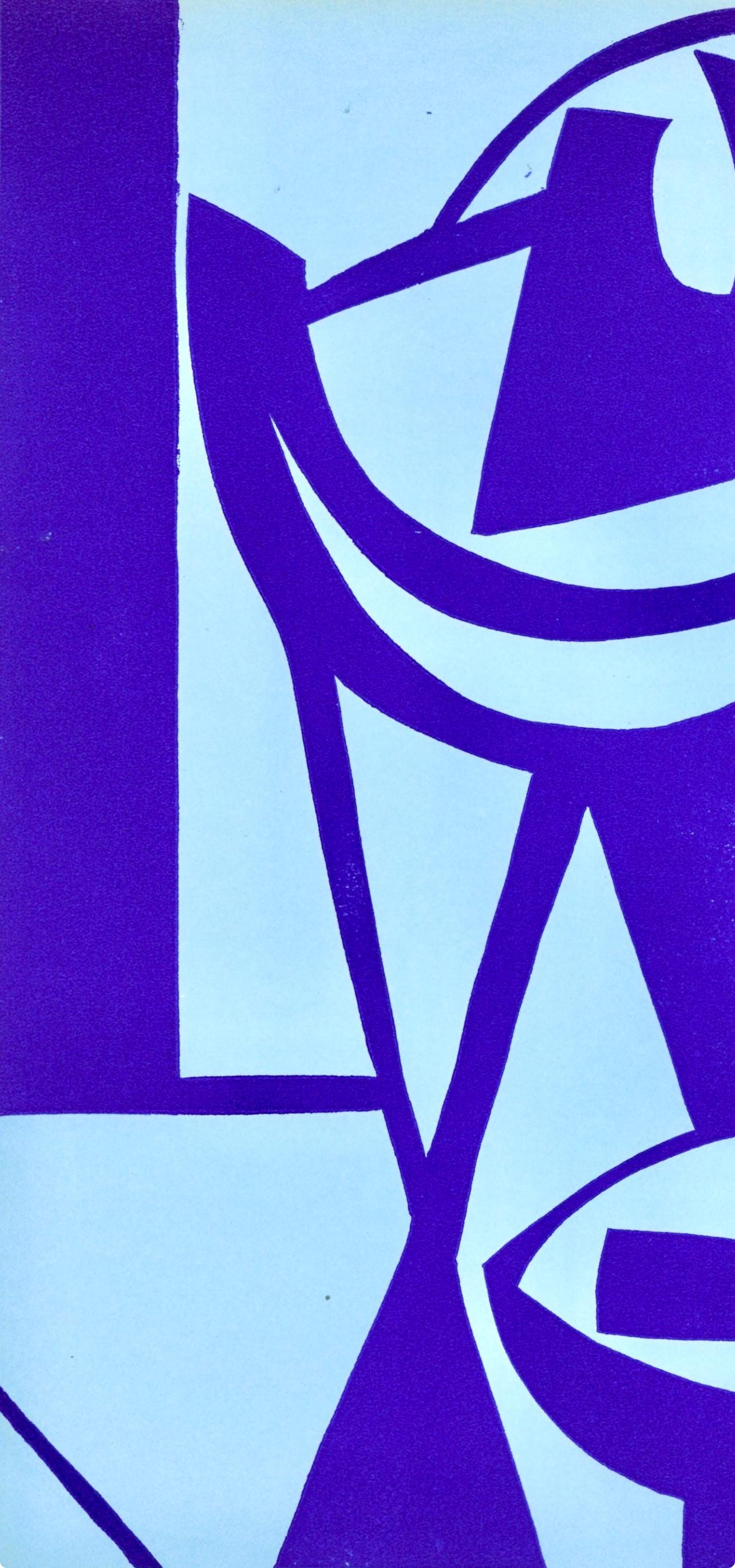 Jean Hlion, Composition, Socit Internationale D'Art Xxe Sicle, Linocut