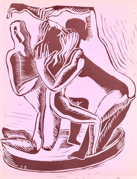 Ossip Zadkine, Composition, Socit Internationale D'Art Xxe Sicle, Linocut