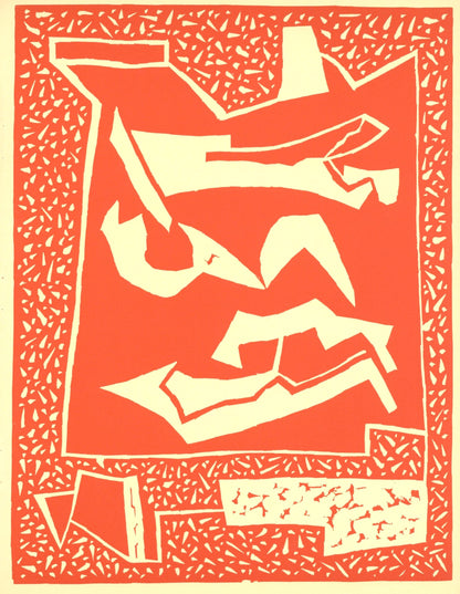 Alberto Magnelli, Composition 66 (Abadie 66), Socit Internationale D'Art Xxe Sicle, Linocut