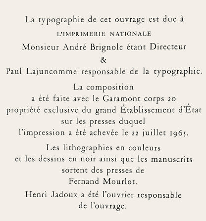 Georges Braque, Composition, Lettre Mon Peintre Raoul Dufy, Lithograph