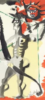 Jean Lurat, Composition, Lettre Mon Peintre Raoul Dufy, Lithograph