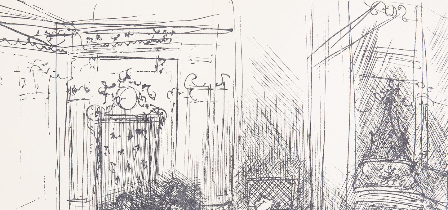 Raoul Dufy, Dessin, Lettre Mon Peintre Raoul Dufy, Lithograph