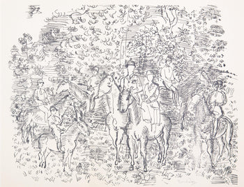 Raoul Dufy, Dessin, Lettre Mon Peintre Raoul Dufy, Lithograph