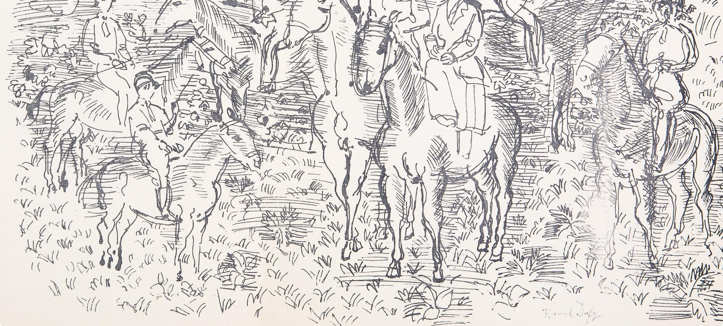 Raoul Dufy, Dessin, Lettre Mon Peintre Raoul Dufy, Lithograph