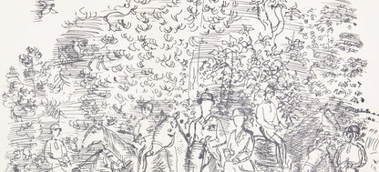 Raoul Dufy, Dessin, Lettre Mon Peintre Raoul Dufy, Lithograph