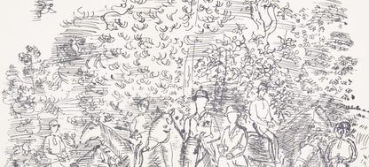 Raoul Dufy, Dessin, Lettre Mon Peintre Raoul Dufy, Lithograph