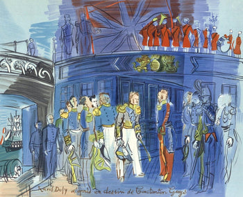 Raoul Dufy, Le Prince De Joinville Reu Bord D'Une Fregate Anglaise, Lettre Mon Peintre Raoul Dufy,
