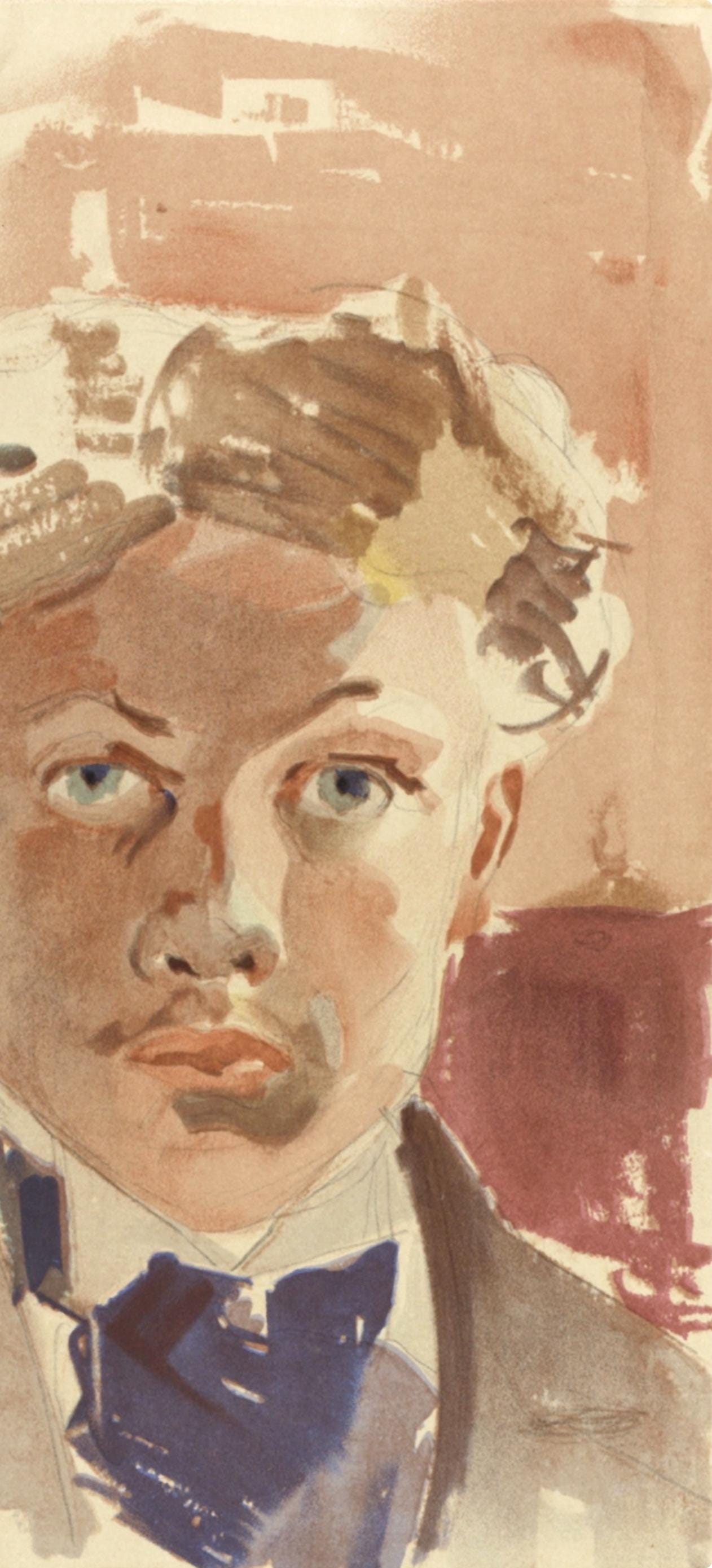 Raoul Dufy, Autoportrait, Lettre Mon Peintre Raoul Dufy, Lithograph