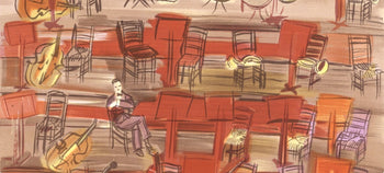 Raoul Dufy, L'Entracte, Lettre Mon Peintre Raoul Dufy, Lithograph