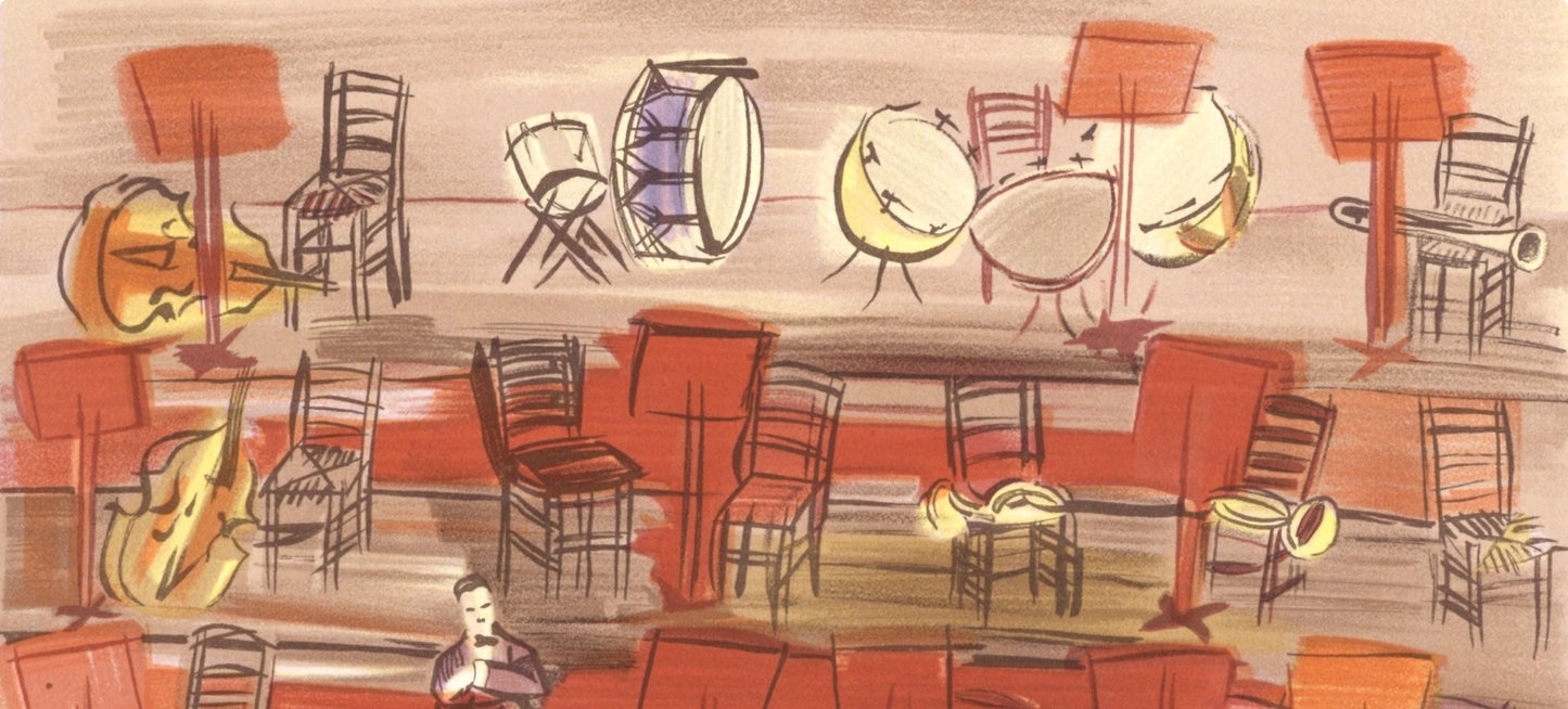 Raoul Dufy, L'Entracte, Lettre Mon Peintre Raoul Dufy, Lithograph