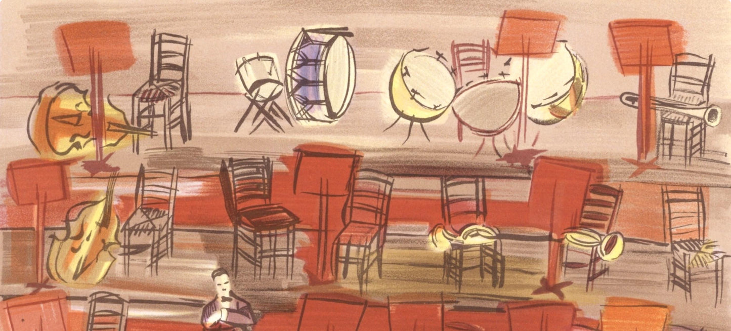 Raoul Dufy, L'Entracte, Lettre Mon Peintre Raoul Dufy, Lithograph