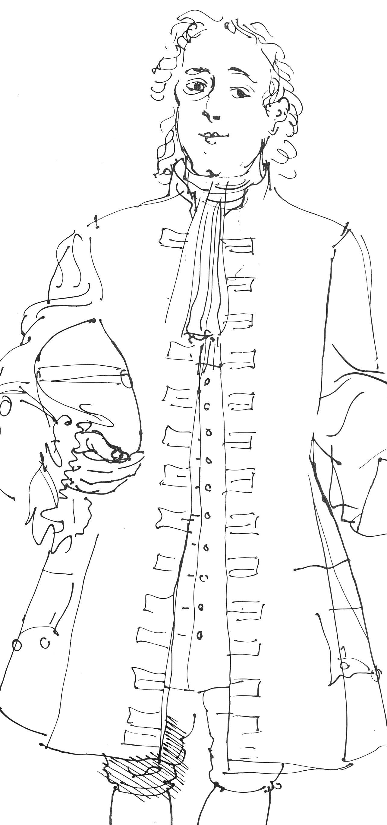 Raoul Dufy, Isaac Newton, Lettre Mon Peintre Raoul Dufy, Lithograph