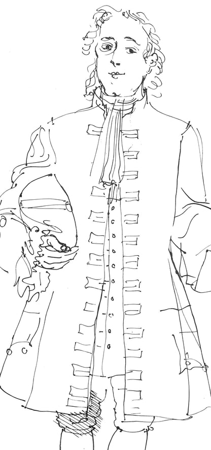 Raoul Dufy, Isaac Newton, Lettre Mon Peintre Raoul Dufy, Lithograph