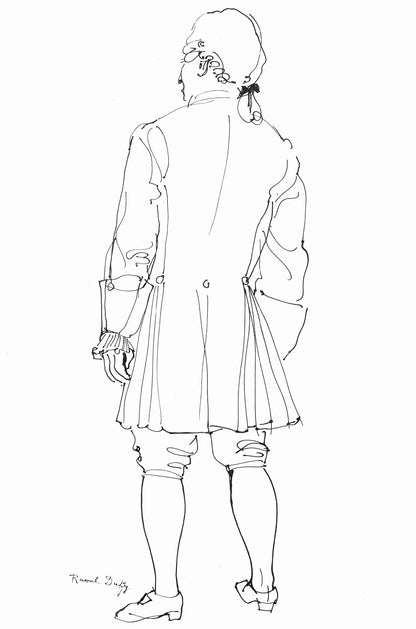 Raoul Dufy, Isaac Newton, Lettre Mon Peintre Raoul Dufy, Lithograph