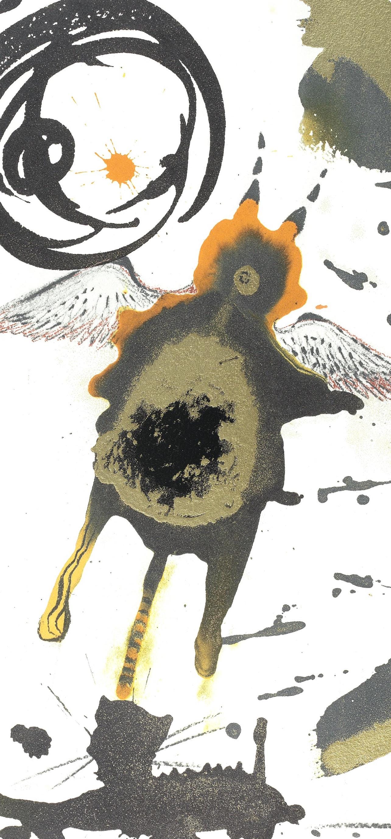 Salvador Dali, Composition (Michler/Lpsinger 1600; Field 69-3), Biblia Sacra, Lithograph