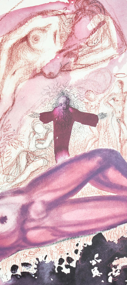 Salvador Dali, Composition (Michler/Lpsinger 1600; Field 69-3), Biblia Sacra, Lithograph