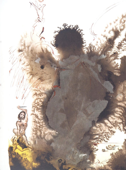 Salvador Dali, Composition (Michler/Lpsinger 1600; Field 69-3), Biblia Sacra, Lithograph