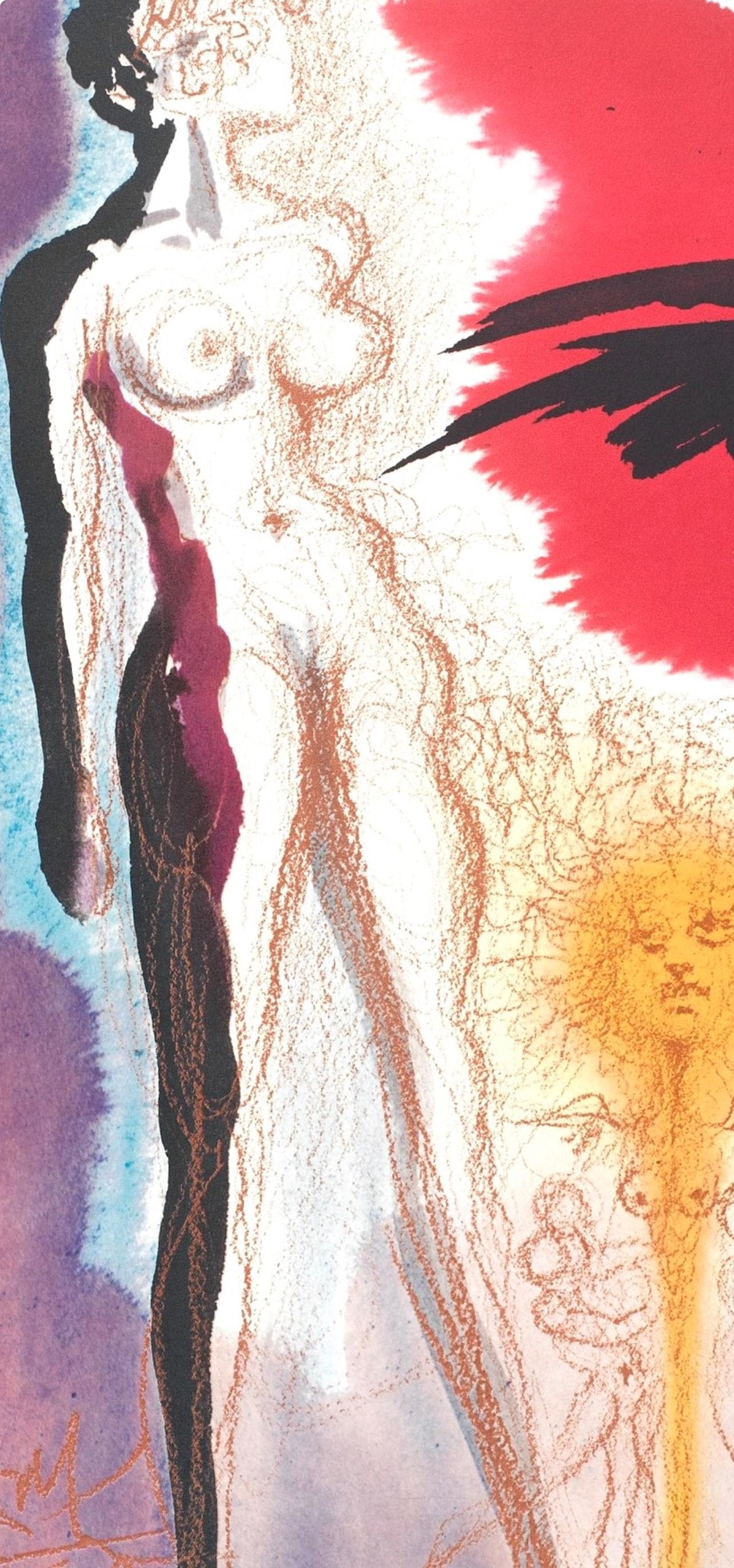 Salvador Dali, Composition (Michler/Lpsinger 1600; Field 69-3), Biblia Sacra, Lithograph