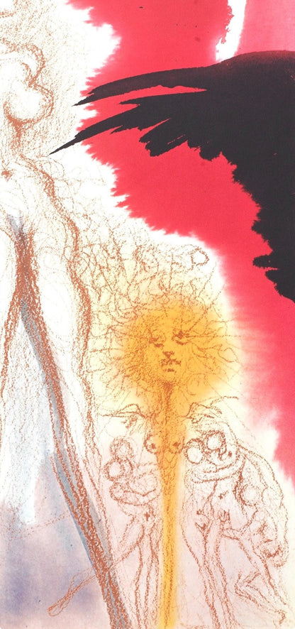 Salvador Dali, Composition (Michler/Lpsinger 1600; Field 69-3), Biblia Sacra, Lithograph