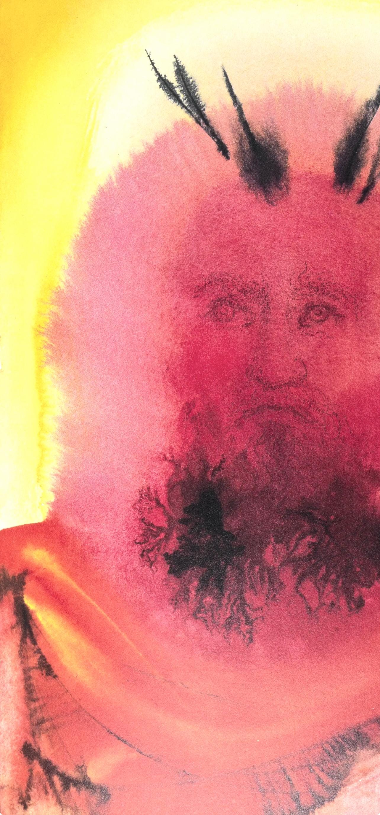 Salvador Dali, Composition (Michler/Lpsinger 1600; Field 69-3), Biblia Sacra, Lithograph