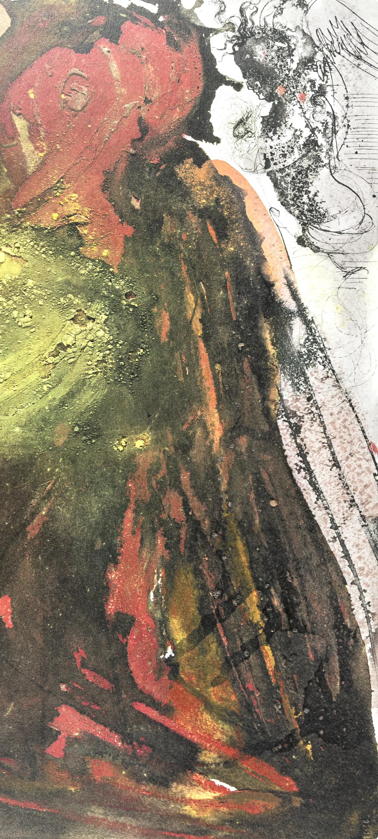 Salvador Dali, Composition (Michler/Lpsinger 1600; Field 69-3), Biblia Sacra, Lithograph