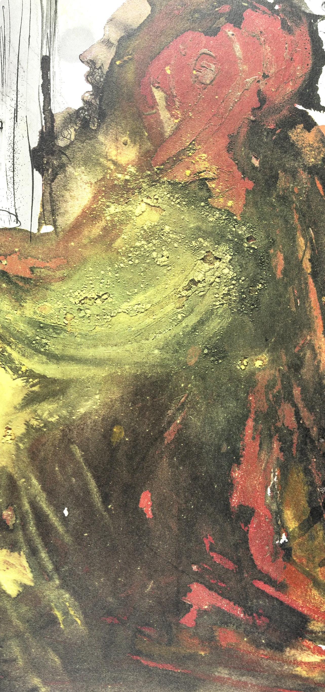 Salvador Dali, Composition (Michler/Lpsinger 1600; Field 69-3), Biblia Sacra, Lithograph