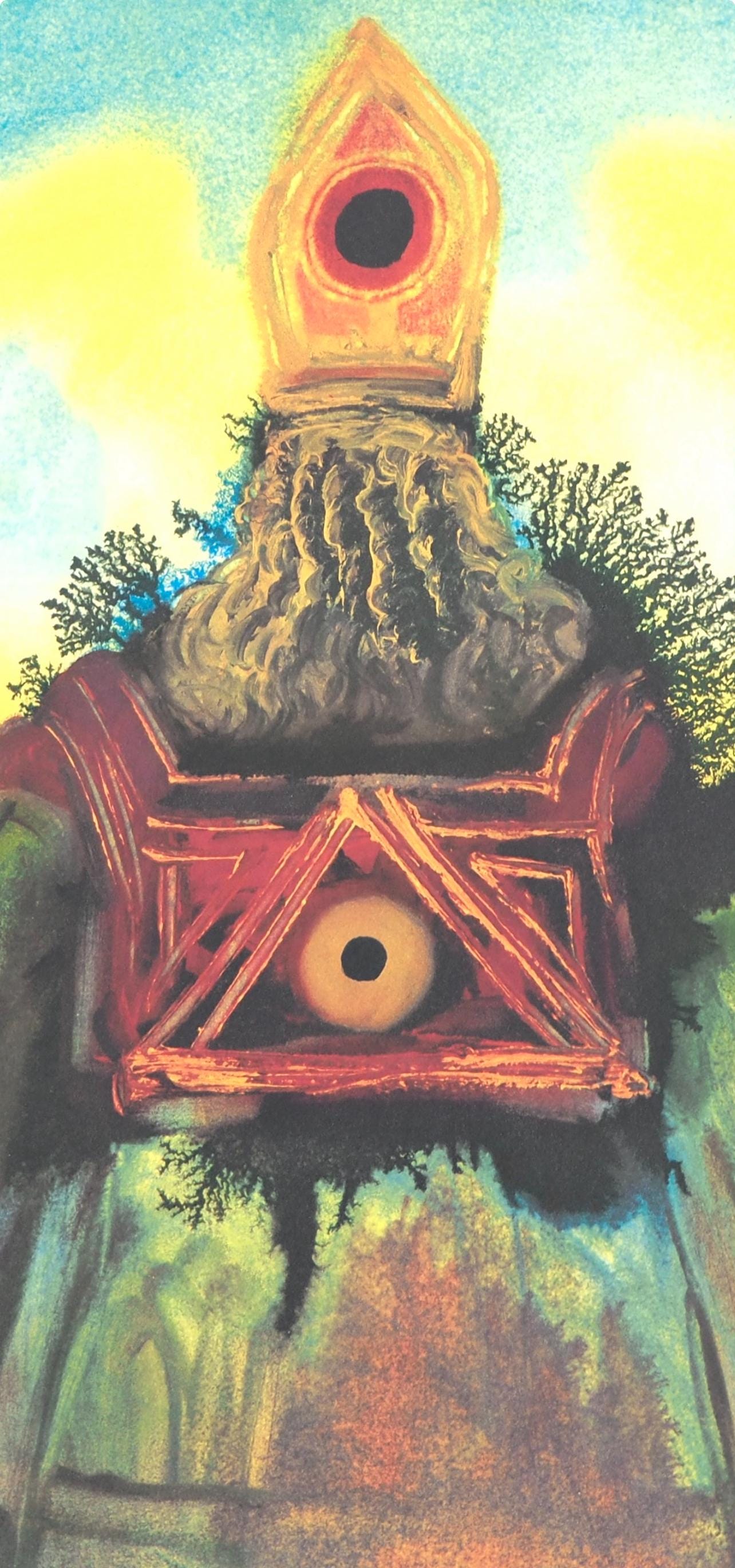 Salvador Dali, Composition (Michler/Lpsinger 1600; Field 69-3), Biblia Sacra, Lithograph