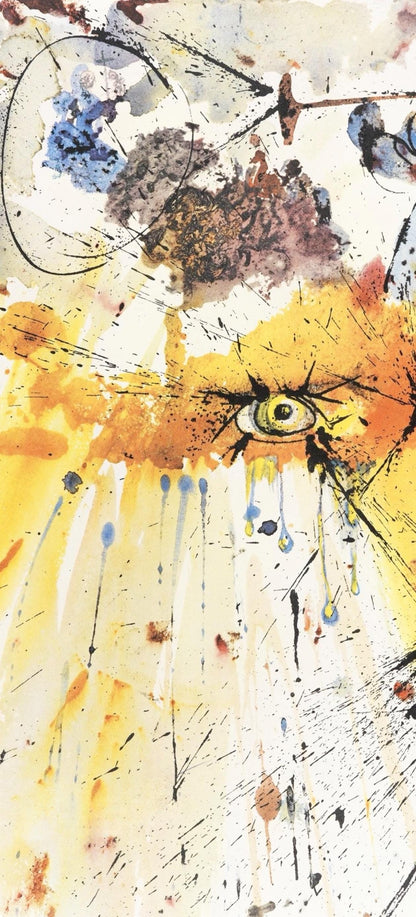 Salvador Dali, Composition (Michler/Lpsinger 1600; Field 69-3), Biblia Sacra, Lithograph