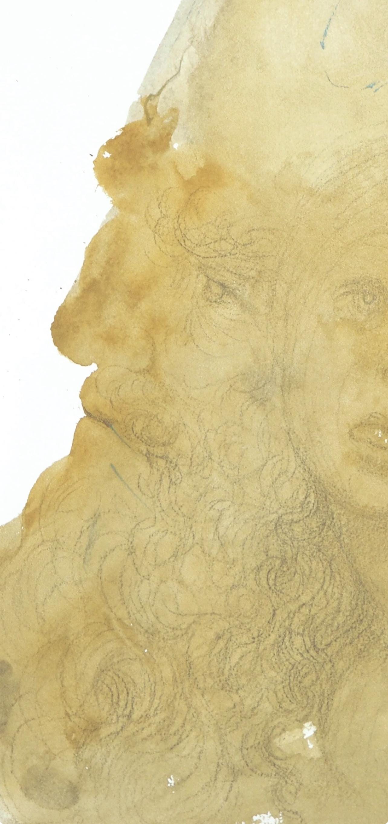 Salvador Dali, Composition (Michler/Lpsinger 1600; Field 69-3), Biblia Sacra, Lithograph