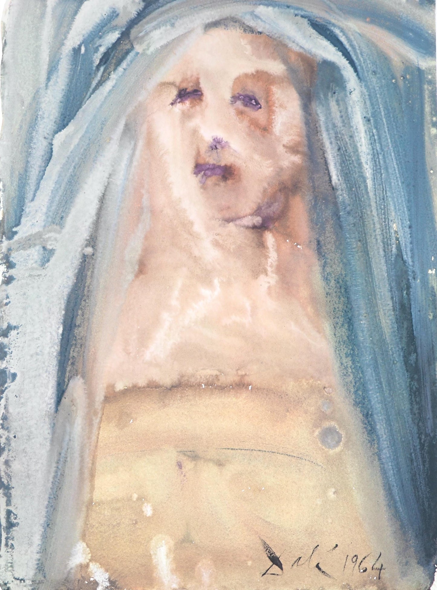 Salvador Dali, Composition (Michler/Lpsinger 1600; Field 69-3), Biblia Sacra, Lithograph