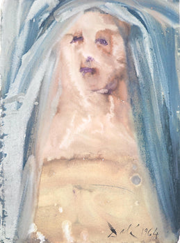 Salvador Dali, Composition (Michler/Lpsinger 1600; Field 69-3), Biblia Sacra, Lithograph