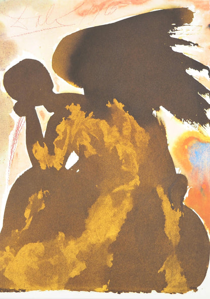 Salvador Dali, Composition (Michler/Lpsinger 1600; Field 69-3), Biblia Sacra, Lithograph