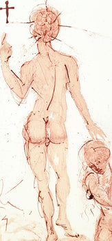 Salvador Dali, Composition (Michler/Lpsinger 1600; Field 69-3), Biblia Sacra, Lithograph