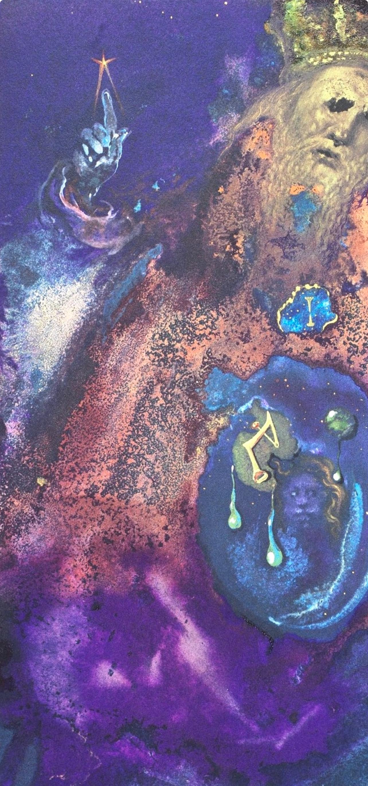 Salvador Dali, Composition (Michler/Lpsinger 1600; Field 69-3), Biblia Sacra, Lithograph