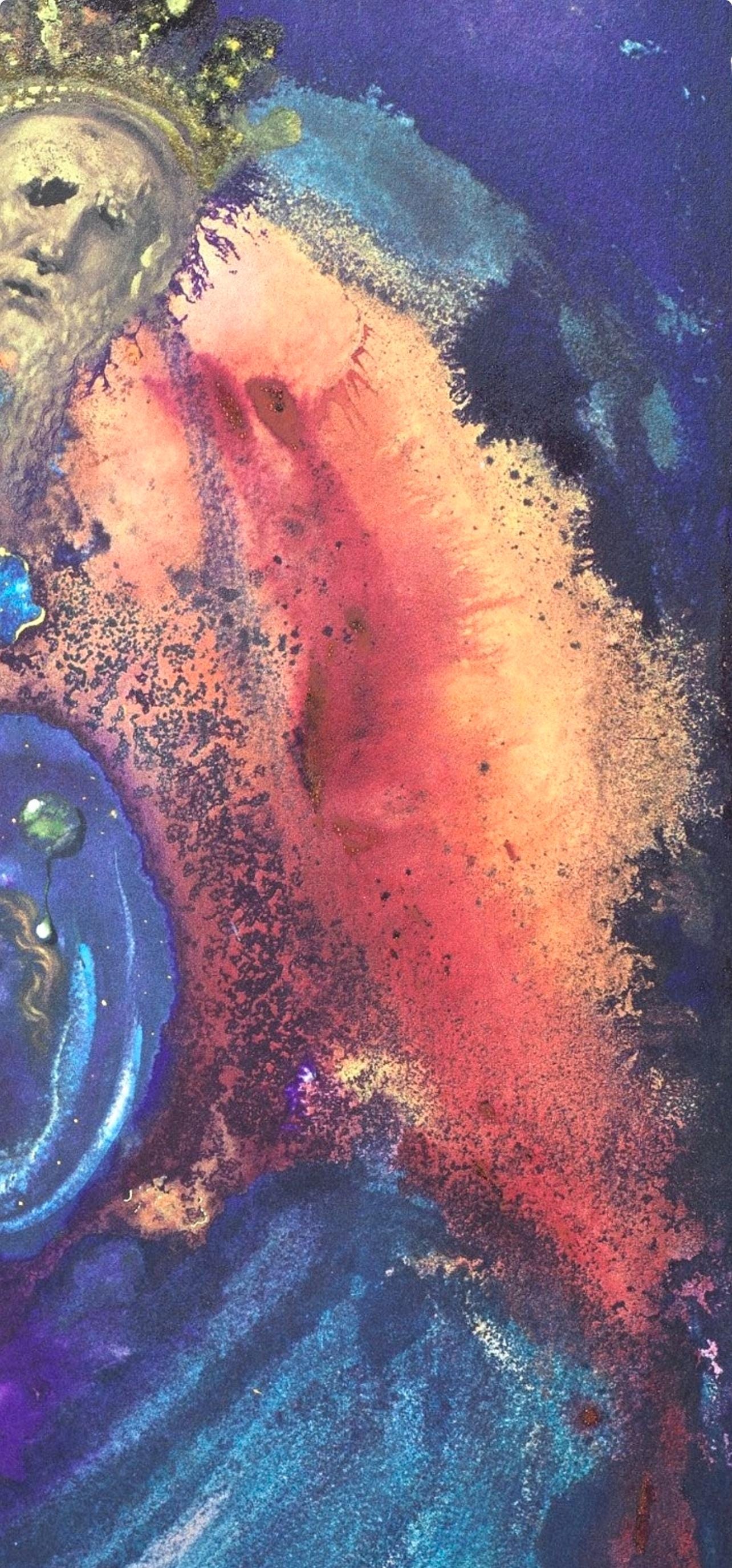 Salvador Dali, Composition (Michler/Lpsinger 1600; Field 69-3), Biblia Sacra, Lithograph