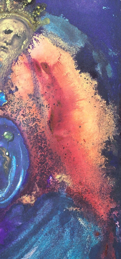 Salvador Dali, Composition (Michler/Lpsinger 1600; Field 69-3), Biblia Sacra, Lithograph