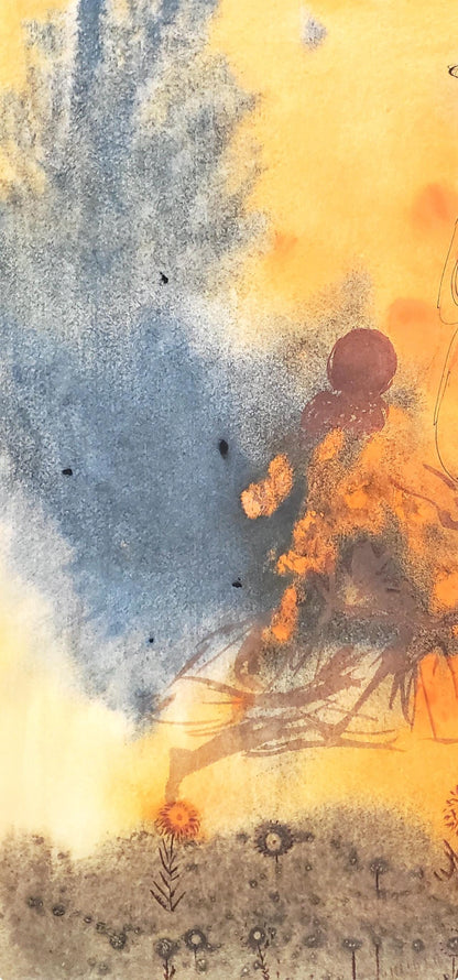 Salvador Dali, Composition (Michler/Lpsinger 1600; Field 69-3), Biblia Sacra, Lithograph