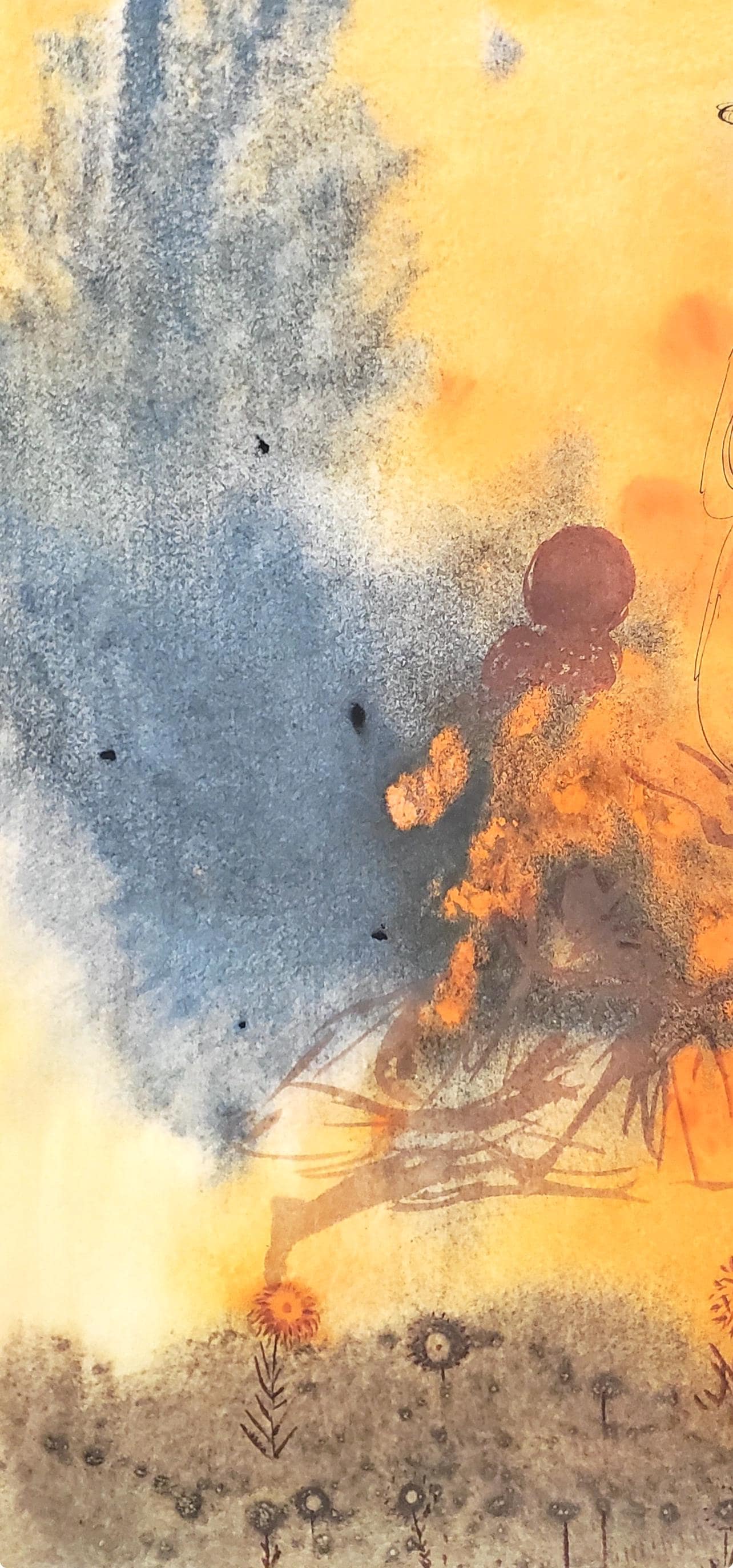 Salvador Dali, Composition (Michler/Lpsinger 1600; Field 69-3), Biblia Sacra, Lithograph